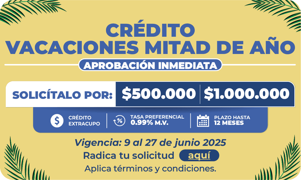 Credito Vacaciones Mitad de Año