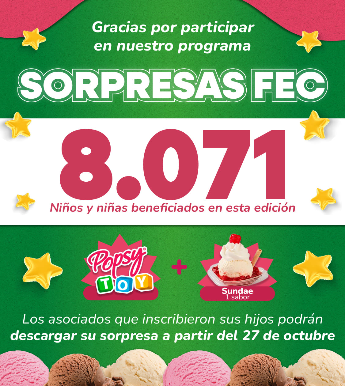 Sorpresas FEC