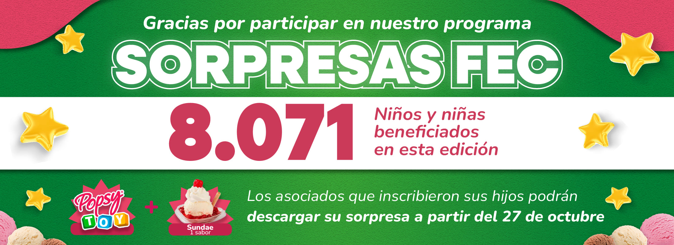 Sorpresas FEC
