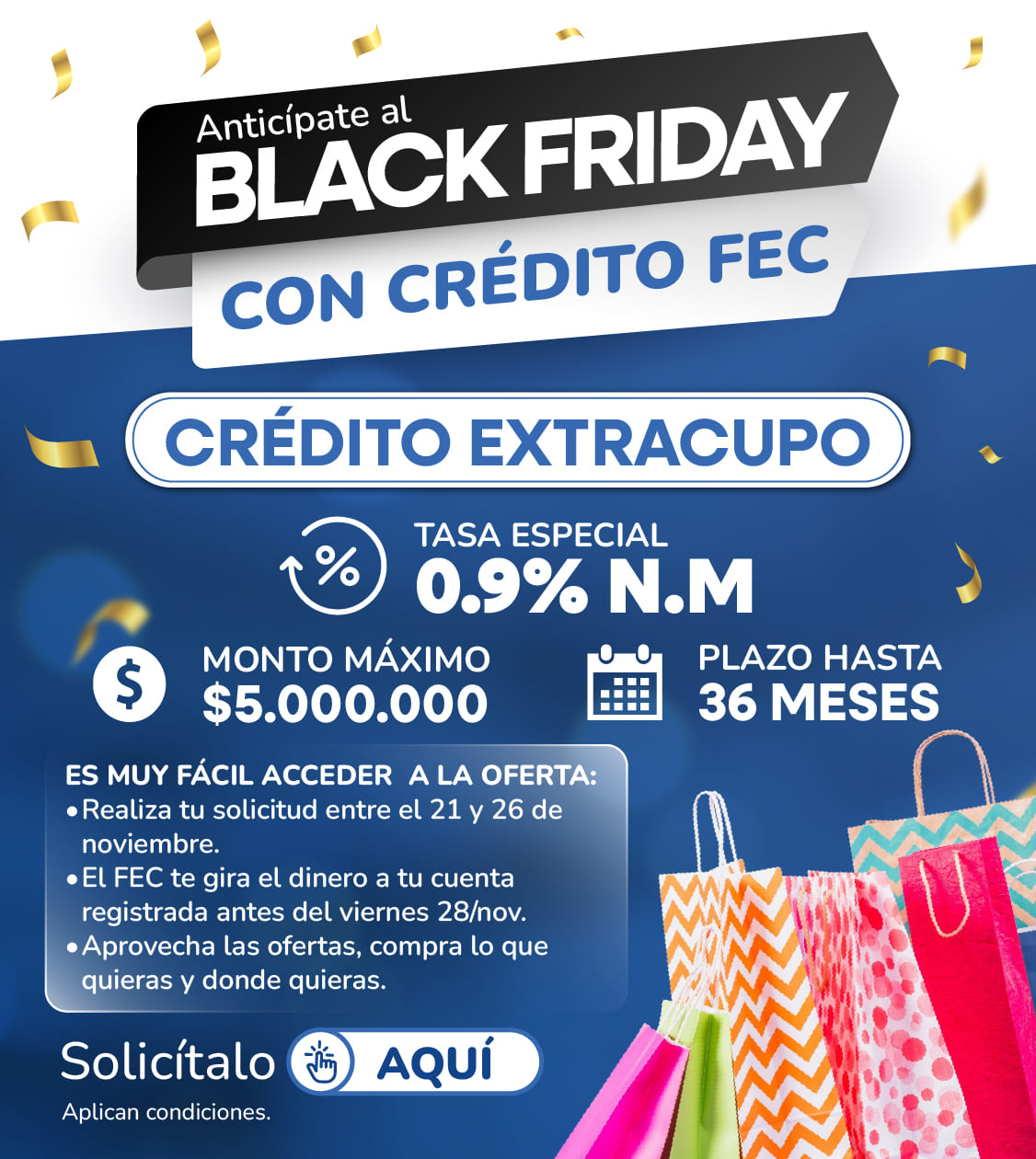 Credito Black Friday