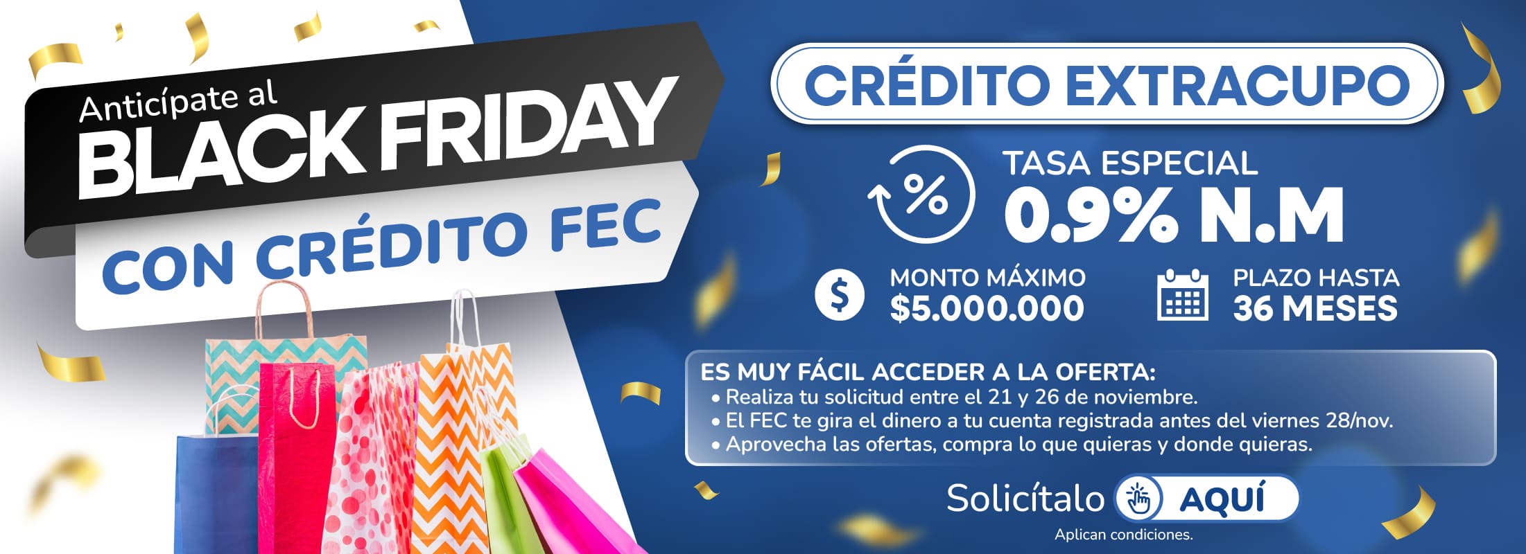 Credito Black Friday