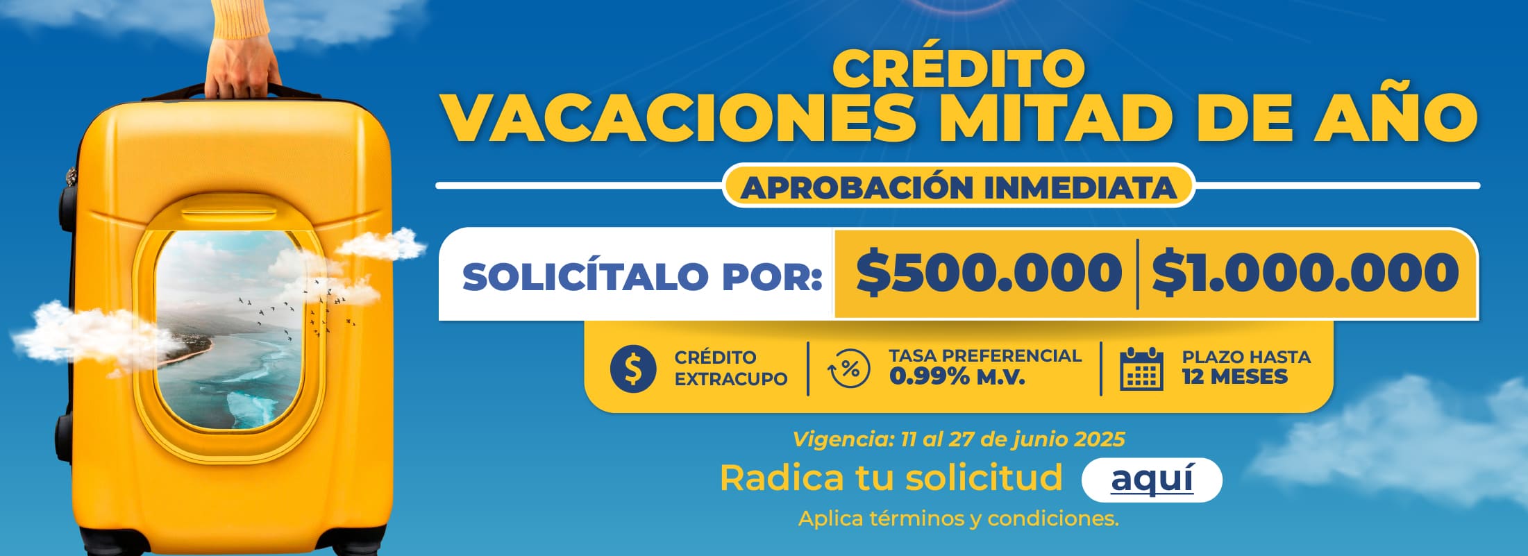 Credito Vacaciones Mitad de Año