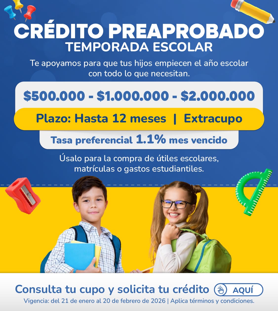 Credito Temporada Escolar