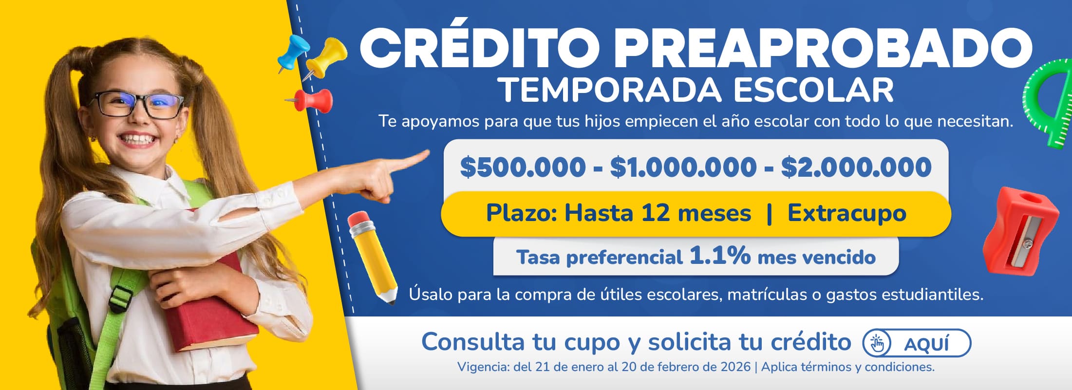 Credito Temporada Escolar