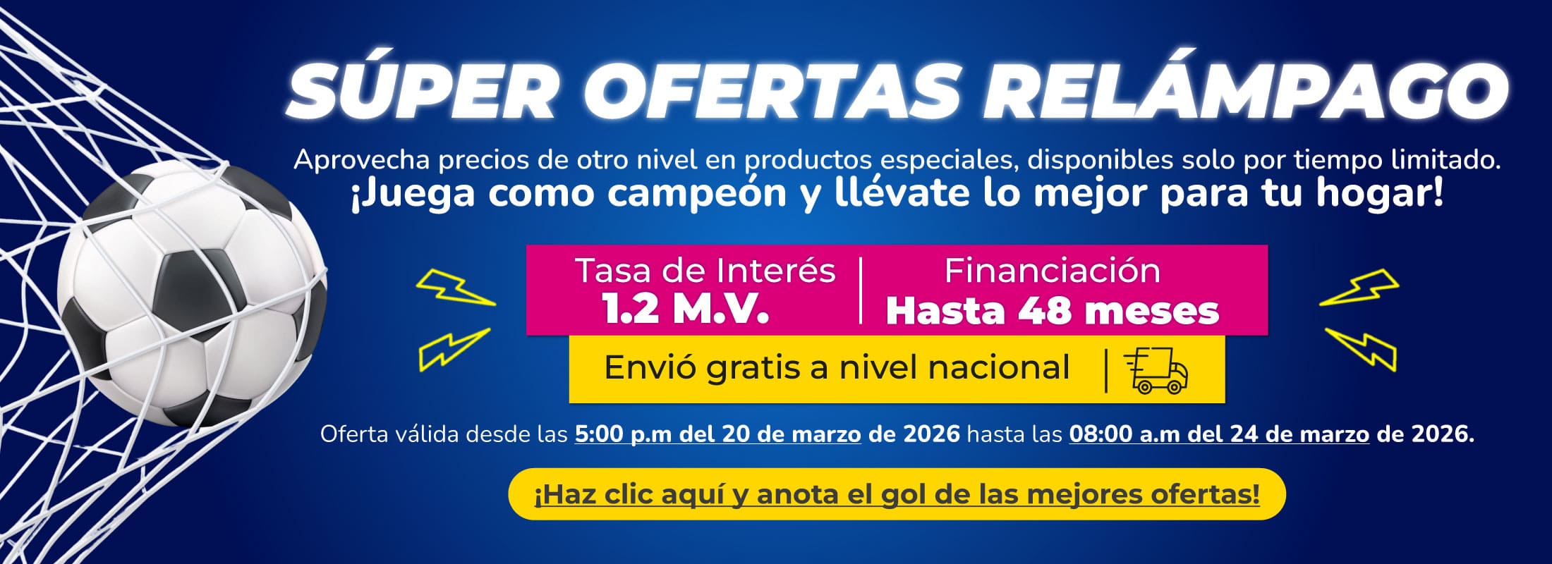 Oferta Relampago