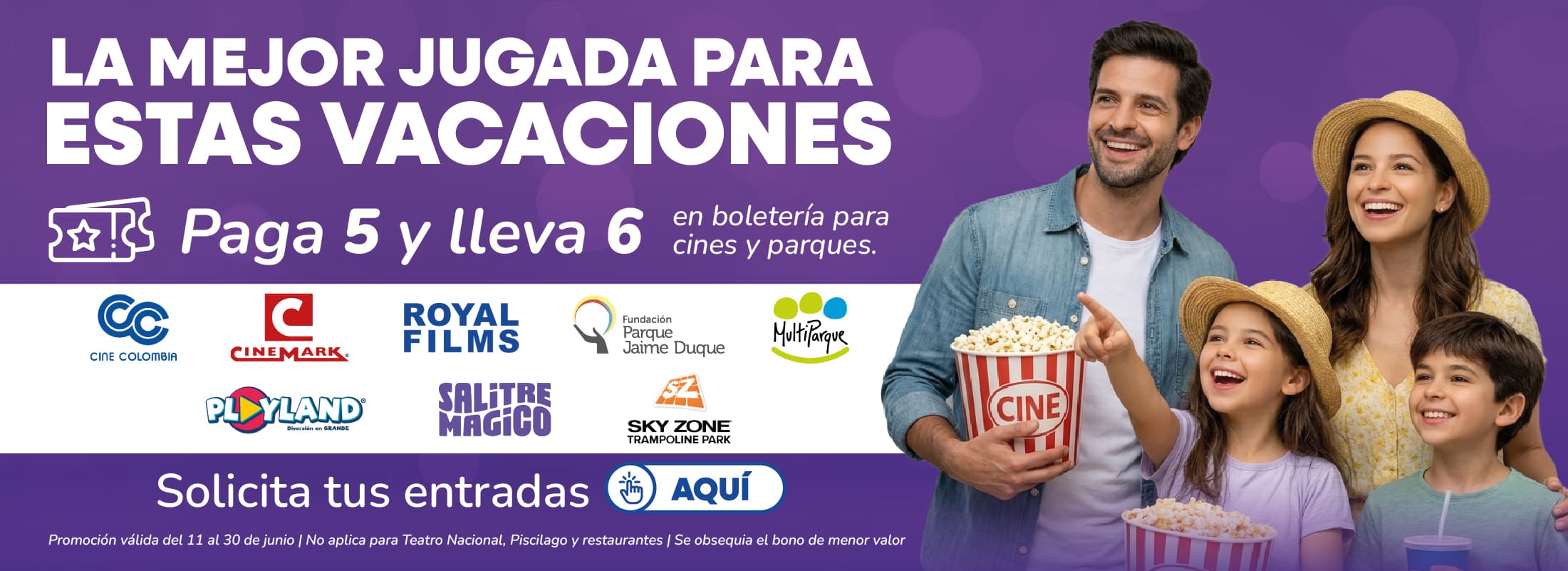 Promo Boleteria