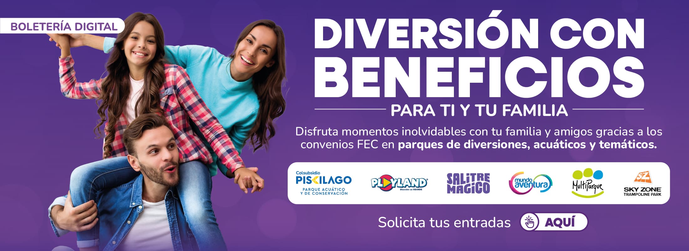Boleteria Parques