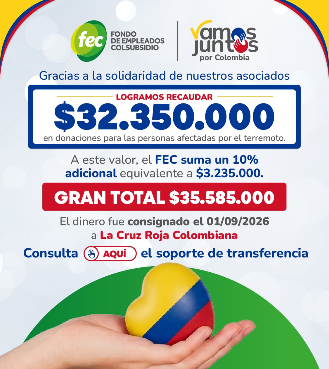 Soporte Donacion FEC
