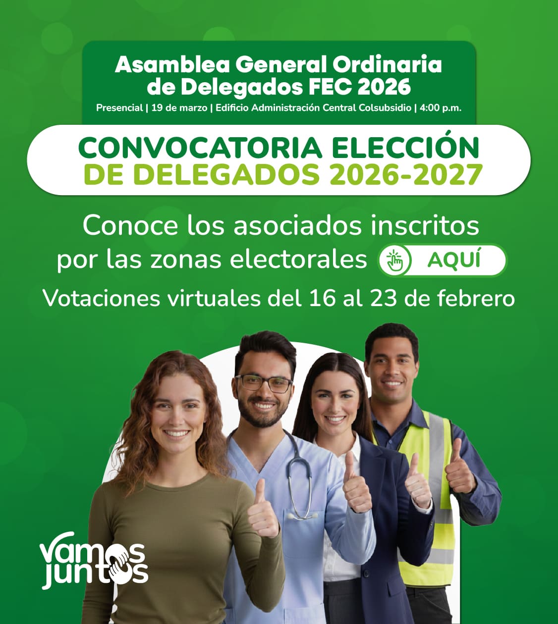 Asamblea FEC Candidatos