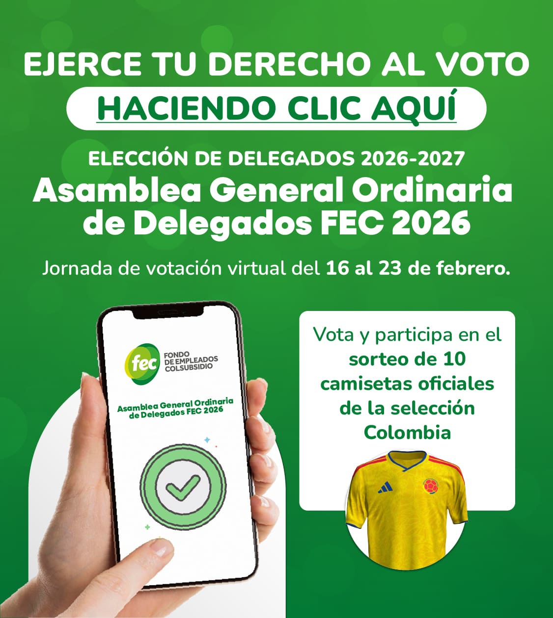 Asamblea FEC Votacion